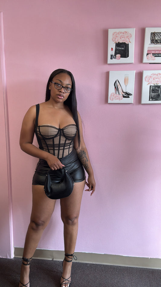 Sheer Intentions Corset Top