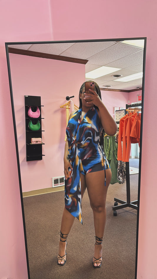 Outside lines romper