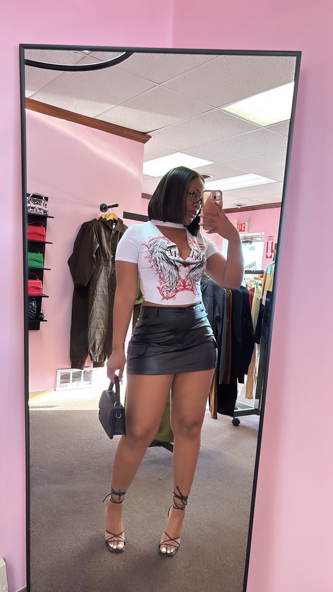 Believe Cropped Tee