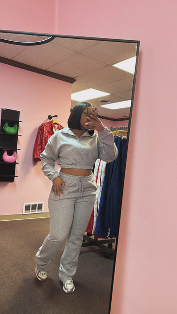 Off Day Chic Set Croppped