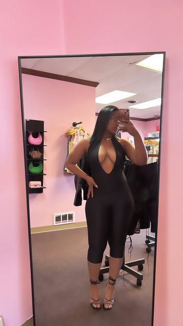 Noir Goddess Jumpsuit